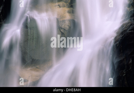 Shannon Falls, Shannon Falls Provincial Park, Britisch-Kolumbien, Kanada Stockfoto