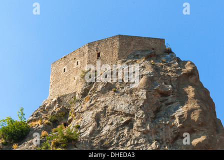 Rocca Aldobrandesca, Roccalbegna, Grosseto Provinz, Toskana, Italien, Europa Stockfoto