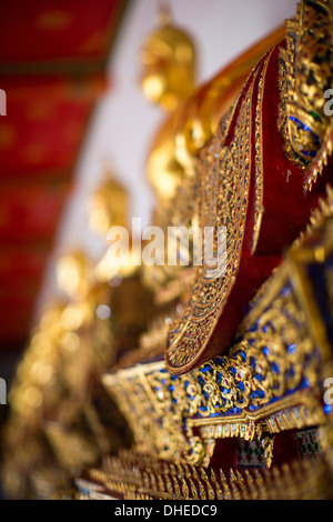Wat Pho (Wat Phra Chetuphon) (Tempel des liegenden Buddha), Bangkok, Thailand, Südostasien, Asien Stockfoto