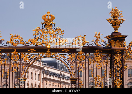 Setzen Sie Stanislas, UNESCO-Weltkulturerbe, Nancy, Meurthe-et-Moselle, Frankreich Stockfoto