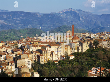 Castelbuono, Madonie Regionalpark, Sizilien, Italien Stockfoto