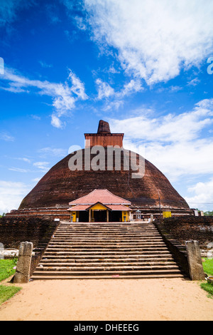 Jetvanarama Dagoba (Jetvanaramaya Stupa), Anuradhapura, UNESCO World Heritage Site, Sri Lanka, Asien Stockfoto