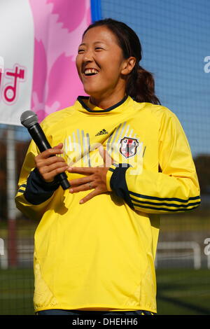 Yuki Ogimi, 8. November 2013 - Fußball: Nadeshiko Freunde Quadrat-Kick-off Event im nationalen Yoyogi Stadium Futsal Gericht, Tokio, Japan. (Foto: AFLO SPORT) [0006] Stockfoto