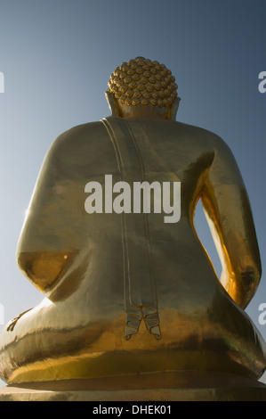 Riesigen goldenen Buddha, Sop Rouk, Goldenes Dreieck, Thailand Stockfoto