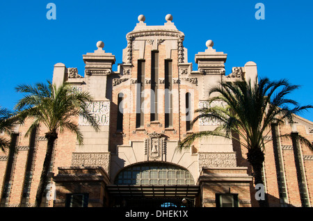 Zentralmarkt aus 1921, Provinz Alicante, Valencia, Spanien, Europa Stockfoto