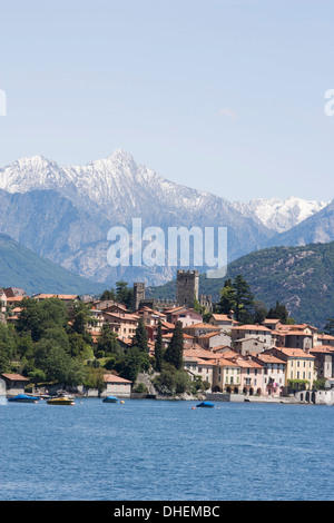 Santa Maria Rezzonico, Comer See, Lombardei, Italien, Europa Stockfoto