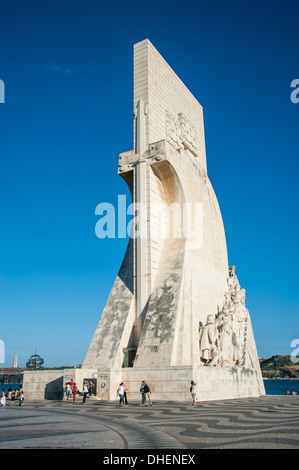 Denkmal der Entdeckungen, Belem, Lissabon, Portugal, Europa Stockfoto
