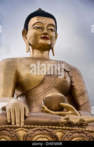 Bhutan, Thimpu, Big Buddha Dordenma Statue, gigantische Sakyamuni buddhistische Figur Stockfoto