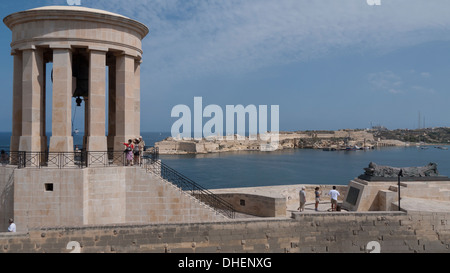 Grand Harbour. Valletta. Malta Stockfoto