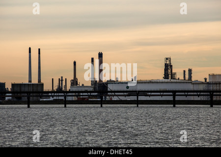 Stillgelegte Öl Raffinerie Coryton Stockfoto