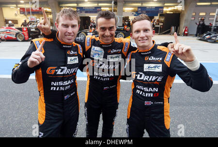 Shanghai, China. 8. November 2013. WEC 6-Stunden-Rennen. Tag zur freien Praxis und Qualifikation. #26 G DRIVE RACING (RUS) ORECA 03 LMP2 NISSAN ROMAN RUSINOV (RUS) JOHN MARTIN (AUS) MIKE CONWAY (GBR) Credit: Action Plus Sport/Alamy Live News Stockfoto