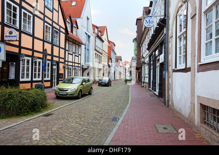 Altstadt, Hameln, Niedersachsen, Deutschland, Europa, Stockfoto