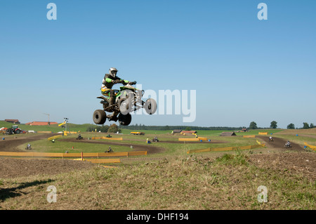 Bayerischen adac Motocross Meisterschaft in Reichling, Oberbayern, Deutschland 2011 Stockfoto