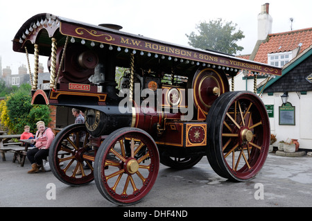 Aveling und Porter Lokomobile, Hedon, East Yorkshire, England Stockfoto