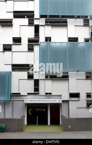 Millennium Point Parkhaus, Birmingham, UK Stockfoto