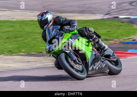 Thruxton NGRCC Race Bike treffen Stockfoto