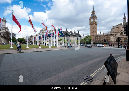 England, London, Big Ben Clock Tower Stockfoto