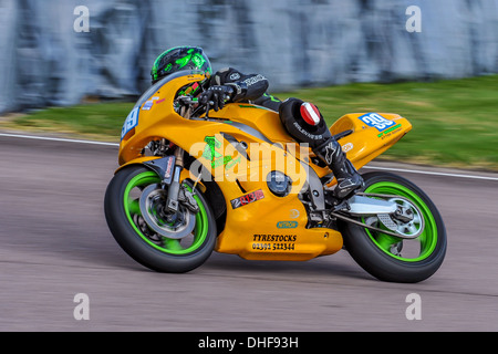 Thruxton NGRCC Race Bike treffen Stockfoto