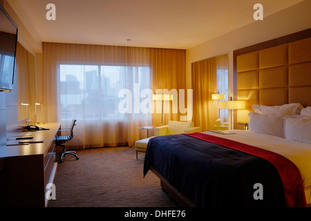 Das Zimmer im Le Meridien Hotel in panama-Stadt in der Republik Panama Stockfoto