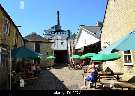 Allerheiligen Brauerei, Allerheiligen Straße, Stamford, Lincolnshire, England, Vereinigtes Königreich Stockfoto