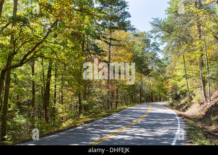 Die Cherohala Skyway Stockfoto