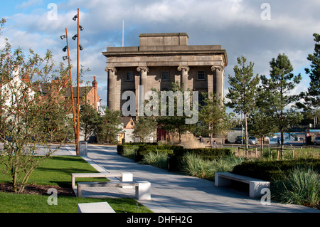 Curzon Street Station von Eastside City Park, Birmingham, UK Stockfoto