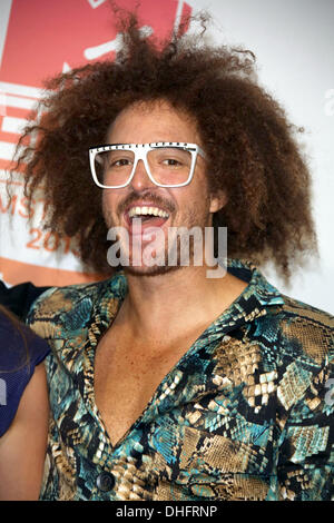 Amsterdam, Niederlande. 9. November 2013. Musik-Künstler Redfoo besucht die Pressekonferenz von 2013 MTV EMAs aka MTV Europe Music Awards am Westerunie in Amsterdam, Niederlande, am 9. November 2013. : Bildnachweis Hubert Boesl/Dpa: Dpa picture-Alliance/Alamy Live News Stockfoto