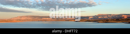 Ghost Ranch Täuschungen und Rockdale Lake, New Mexiko USA Stockfoto