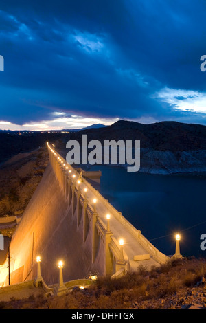 Elephant Butte Dam (1916), in der Nähe von Kingman, Arizona USA Stockfoto