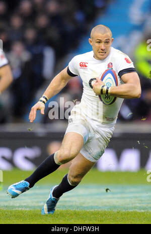 MIKE BROWN ENGLAND RU TWICKENHAM LONDON ENGLAND 9. November 2013 Stockfoto