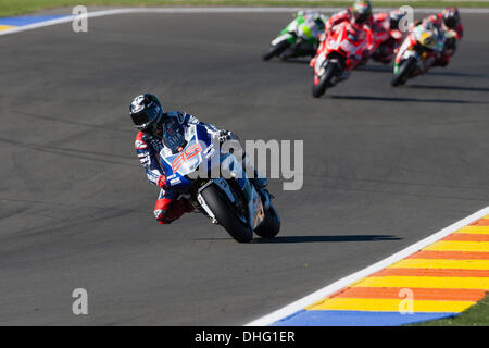 Ricardo Tormo, Cheste, Valencia, Spanien GP Generali de Comunitat Valenciana MotoGP. 11. September 2013. in Aktion während des Qualifyings zeitlich MotoGP Grand Prix MotoGP Generali de Comunitat Valenciana aus der Circuito de Ricardo Tormo. Bildnachweis: Aktion Plus Sport/Alamy Live-Nachrichten Stockfoto