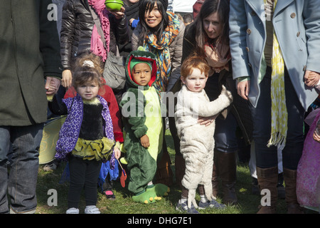 Ghouls und Kürbisse Halloween Festival auf der Brooklyn Botanic Garden in Brooklyn, New York. Stockfoto