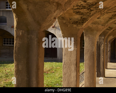 Mährische Keramik und seinen Museum, Doylestown, PA, USA Stockfoto