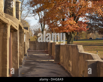 Mährische Keramik und seinen Museum, Doylestown, PA, USA Stockfoto