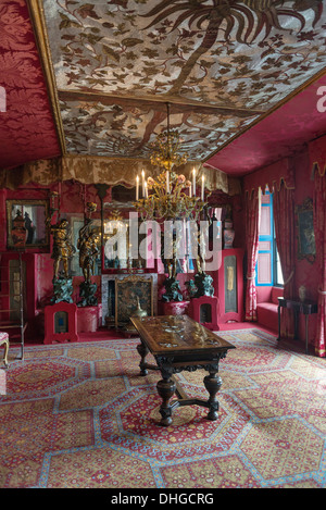Guernsey, Hauteville House. Residenz von Victor Hugo (1802-1885), französischer Schriftsteller, von 1855 bis 1870. Stockfoto