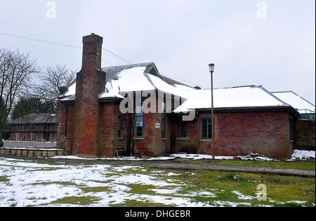 ehemaligen US Air Force Base für Filmkulissen und werden neu entwickelte Bild von Brian Jordan/Alamy Live News verwendet Stockfoto