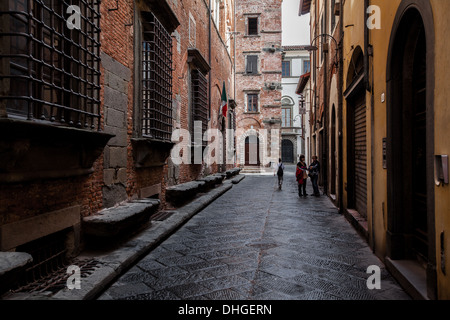 Vicolo di Lucca Stockfoto