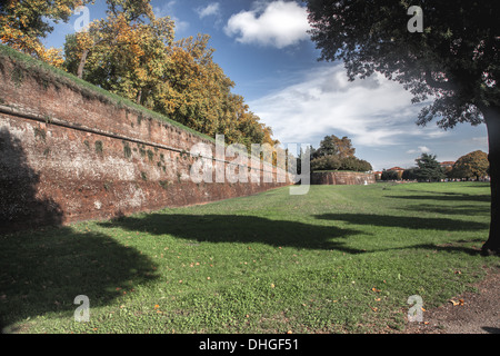 Mura Esterne Lato Porta San Pietro Lato esterno Stockfoto