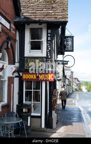 Buch Zentrum Bücher Buchhandlung Hay-On-Wye UK Stockfoto