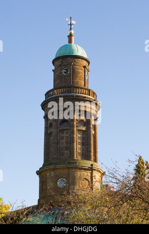 Die "Pepper Pot" Turm der St. Marien Kirche, Banbury, Oxfordshire. Stockfoto