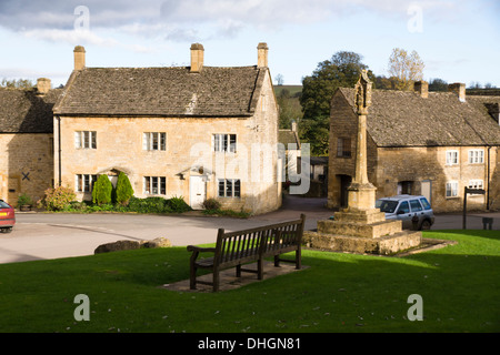 Guiting Power, einem Cotswold-Dorf in Gloucestershire, England UK Stockfoto