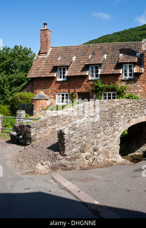 Allerford in West Somerset in der Nähe von Exmoor, England, UK Stockfoto