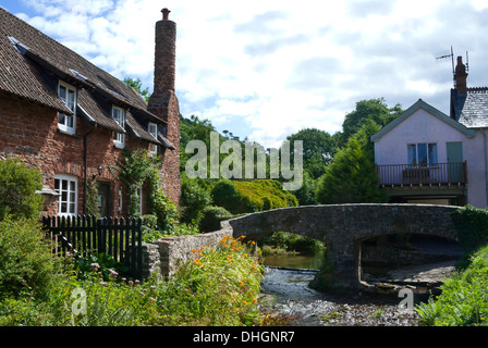 Allerford in West Somerset in der Nähe von Exmoor, England, UK Stockfoto