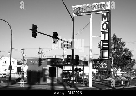 Alten Motel-Schild in Las Vegas, Nevada, USA Stockfoto