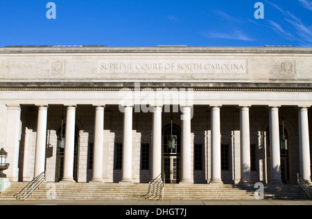 Supreme Court Building of South Carolina befindet sich in Columbia, SC, USA. Stockfoto