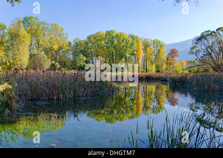 Landschaft im Südpark in Sofia, Bulgarien Stockfoto