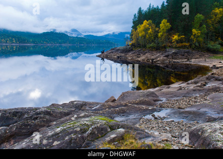 Herbst in Glen Affric, Inverness-Shire, Scotland Stockfoto