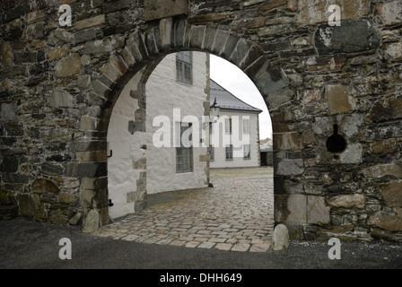 Bergenhus Festung in Bergen Stockfoto