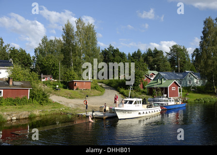 Oravi in finnische Lakeland Stockfoto