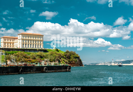 Alten Hafen in Marseille, Frankreich Stockfoto